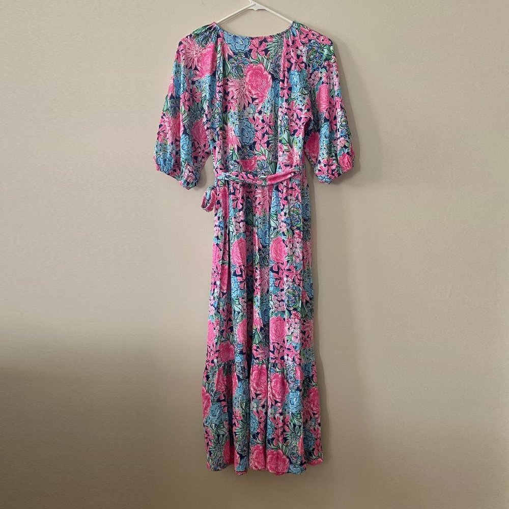 Lilly Pulitzer Brantley Midi Wrap Dress NWT - Picture 6 of 9